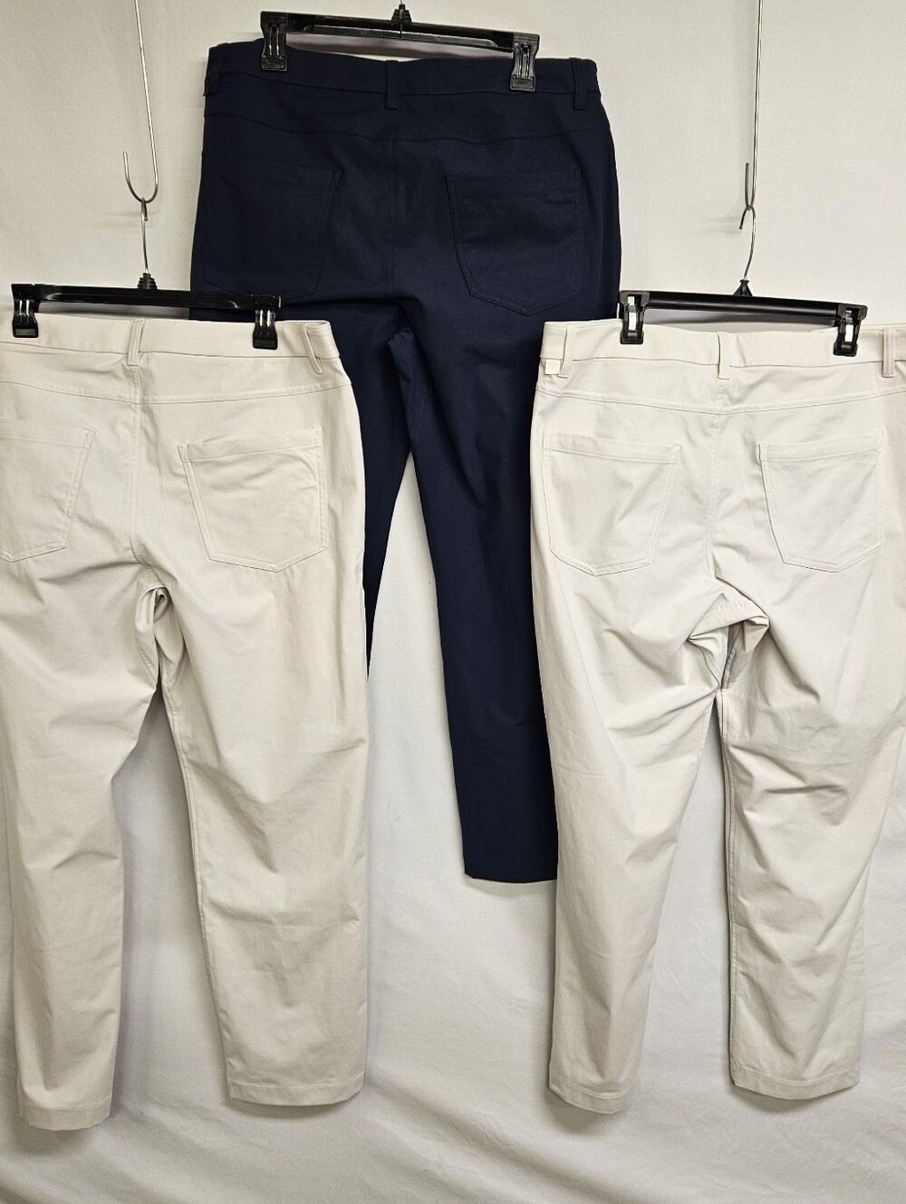 Lululemon ABC Classic-Fit Warpstreme Pants Set Of 3 PAIRS SIZE 36x30(28) LM5AQHS - Picture 4 of 14